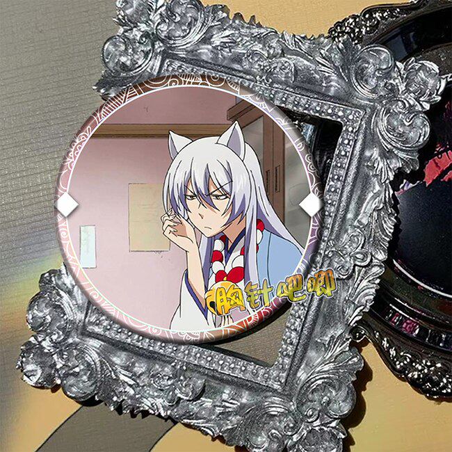 银仙 市松小雏 狗神 周边吧唧胸章徽章镭射款动漫挂件礼品定制