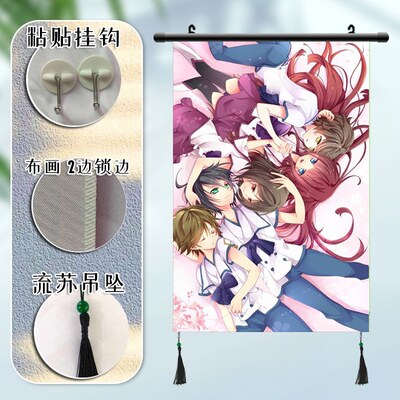 来自新世界 渡边早季 周边海报挂画宿舍寝室装饰画挂布画定制