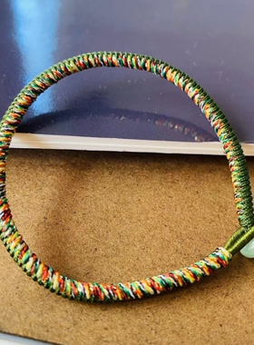 加金五行绳补木手链缺木者男款女款情侣礼品细款4MM