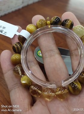 补土手链10MM饿土命缺土者佩戴尊师推荐