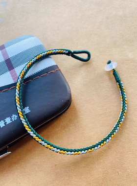 五行绳手链补木补金补土缺木缺金缺土者佩戴可答疑