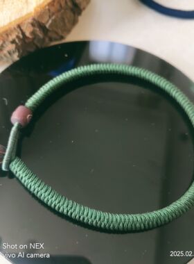 补木五行绳手链加密金刚结精致手编缺木者佩戴