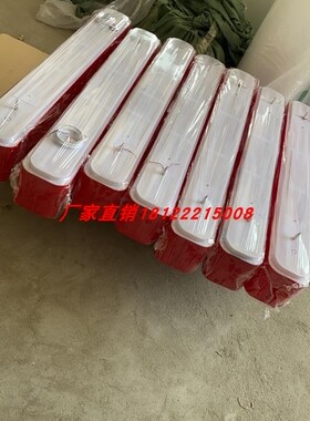 中信银行红色管道护角新款塑料板吊牌灯箱展示盒彩色亚克力板定制