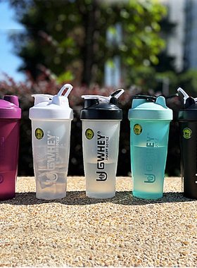 GWHEY Protein Shaker Bottle Sports Blender Gym Mixer Cup