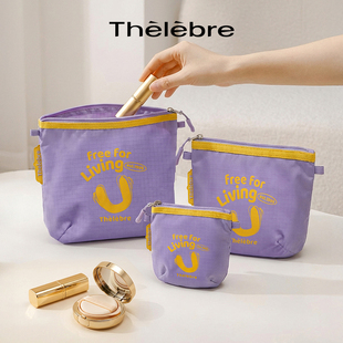 希伯莱分装袋三件套便携外出多功能旅行卫生巾大容量收纳包化妆包