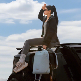 希伯莱丨循迹系列丨通勤双肩包女设计感书包电脑旅行旅游洋气轻便