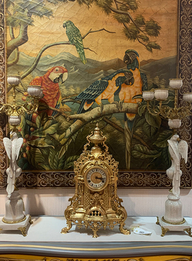 欧美饰家陶瓷烛台美式客厅