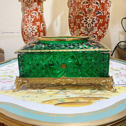 欧式水晶纸巾盒美式高档轻奢