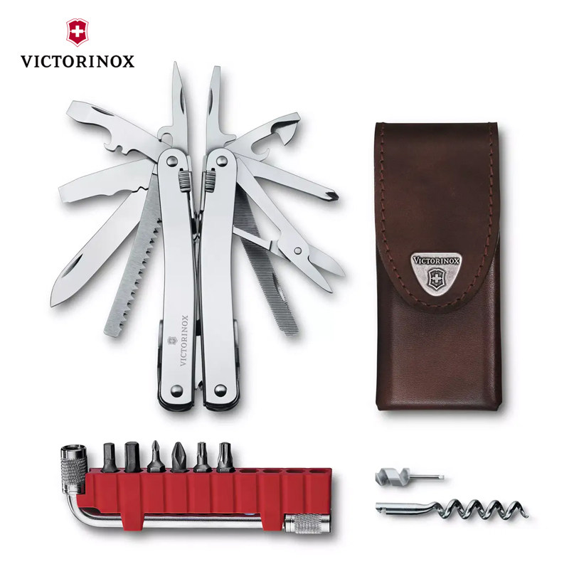 原装维氏瑞士军刀105MM曲柄工具钳3.0235.L钢丝钳多功能折叠工具