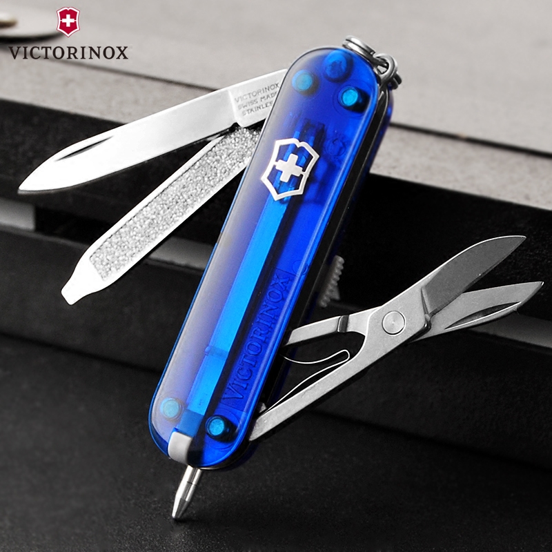 原装正品瑞士军刀58mm迷你签名0.6225.T2 进口多功能折叠瑞士刀具|msdalam kategori ZIPPO/Swiss Army Knife/cermin mata, Swiss Army Knife - dari Buy2taobao.com untuk memberikan perkhidmatan ejen Taobao profesional membeli