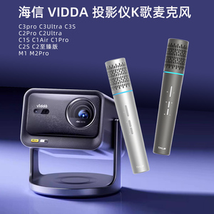 天籁K歌MM-12无线麦克风适用VIDDA C1C2C3pro C3s海信投影k歌话筒