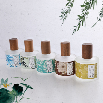 初心恋人中国风国潮系列女士香水清新自然女儿阁中香50ml持久