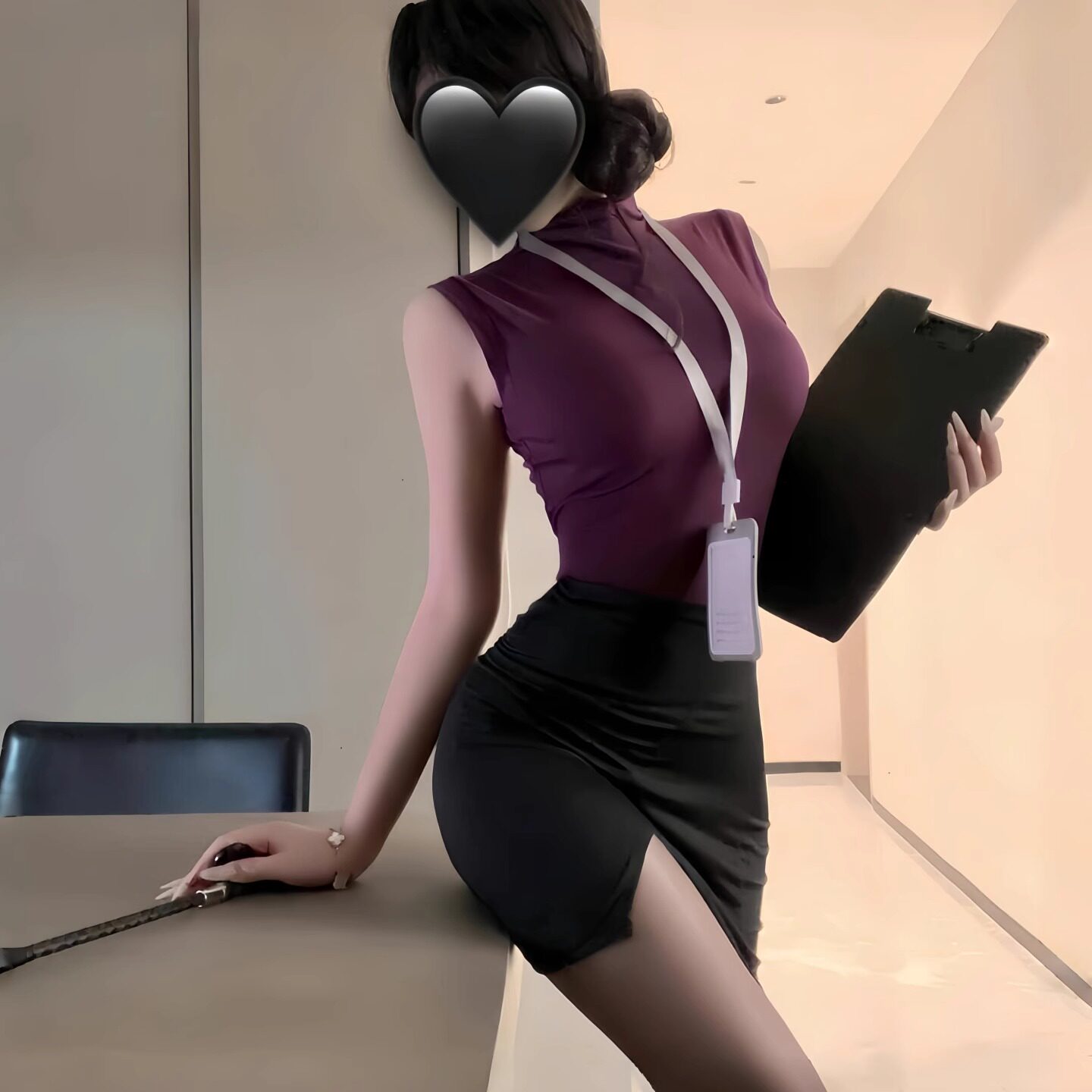 性感包臀裙秘书火辣御姐OL制服修身趣味情调夜店纯欲约会私房套装