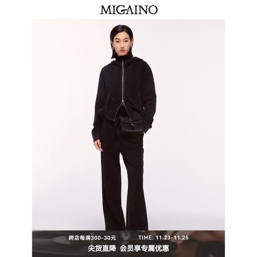 Migaino曼娅奴女装2024年冬季新