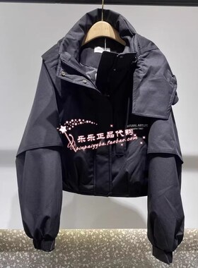 Migaino曼娅奴女装2024新款冬装连帽简约舒适羽绒服MO42IA046