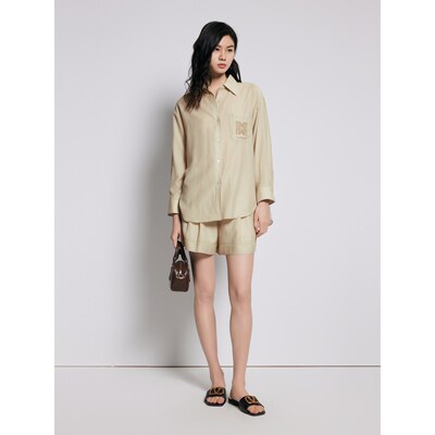 曼娅奴女装轻薄宽松休闲时尚套装