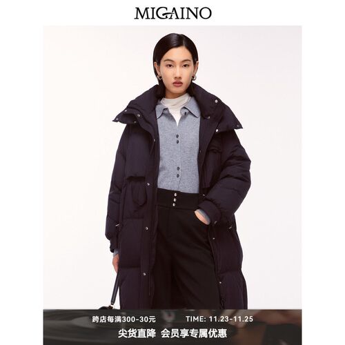 Migaino曼娅奴女装2024年冬季新