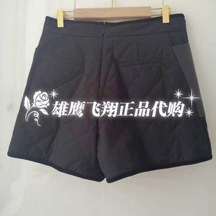 黑色夹棉裤 新款 子女N42BF002 2023冬装 Migaino曼娅奴专柜正品