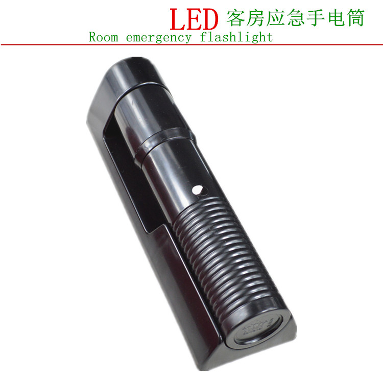 호텔 LED 화재 손전등 호텔 객실 벽걸이 형 비상 손전등 무료 배송 객실 용 LED 손전등