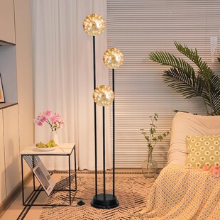 落地灯客厅沙发旁高级感氛围感立式台灯卧室床头灯现代简约装饰灯