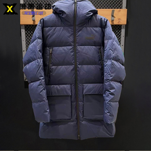 Puma彪马中性运动羽绒服冬季中长款防风保暖连帽休闲外套678321