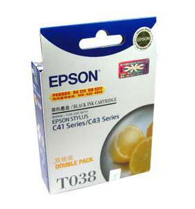 EPSON T038墨盒/爱普生C41/C43/EPSONC43/EPSONC41墨盒(双只）