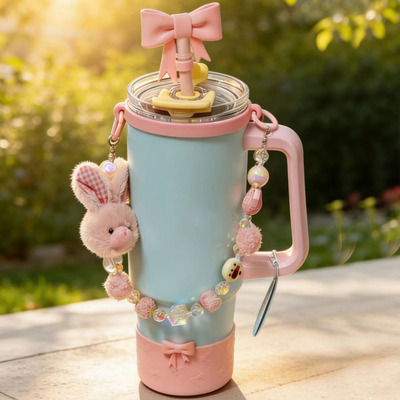 保温杯挂绳水杯提手绳适用Stanle