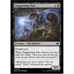 万智牌 MTG 匕牙搭档 BLB 斑隆洛 英文闪