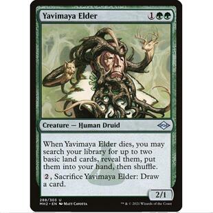 万智牌 MTG 英文平/闪 亚维马雅长者 摩登新篇2 MH2