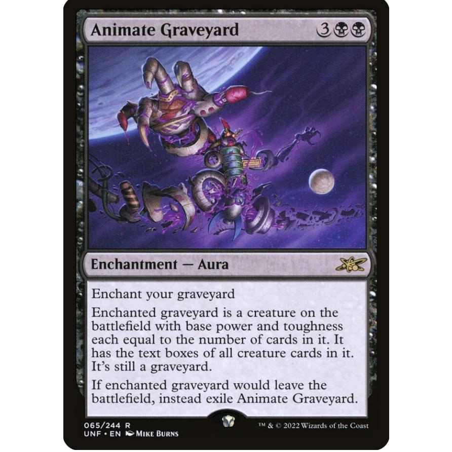 万智牌 MTG Animate Graveyard 英文 鸡飞4 UNF