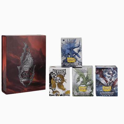 龙盾25周年限定卡套 25周年限定礼盒 100张万智牌PTCG宝可梦