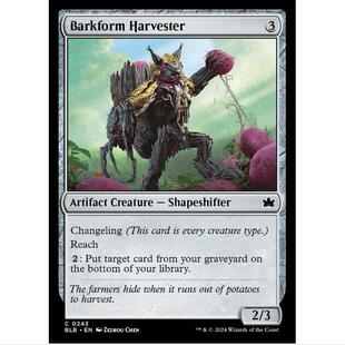 万智牌 MTG 树皮壳收集机 BLB 斑隆洛 英文闪