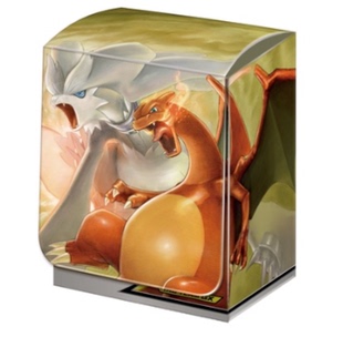 口袋妖怪喷火龙精灵宝可梦sm10主题卡套卡盒