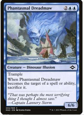 万智牌 MTG 摩登新篇2 MH2 蓝色 铁 幻象血口龙 英文