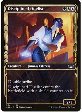 万智牌 MTG 简中 守矩斗客 (Showcase) 新卡佩纳 SNC 304