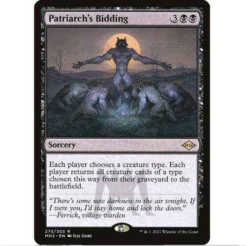 [超牌] 万智牌 MTG 平/闪 教父邀令 摩登新篇2 MH2 英文