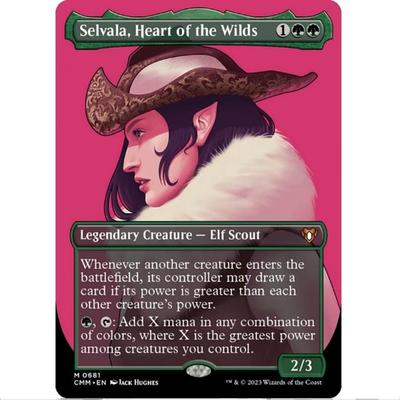 万智牌 MTG 指挥官大师 扩画 荒野之心塞瓦拉 简中 英文