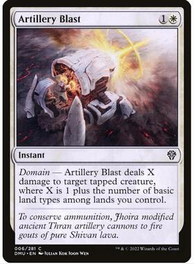 [] 万智牌 MTG 众志成城 DMU 英文闪 火炮爆击