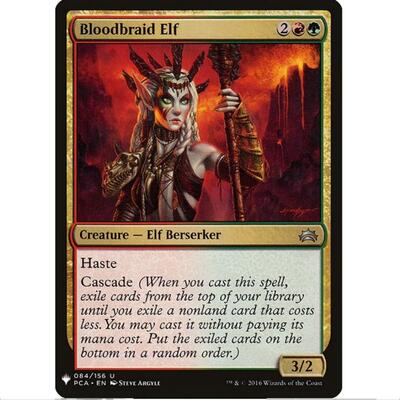 万智牌 MTG 血辫妖精 精选列表 the list 英文平