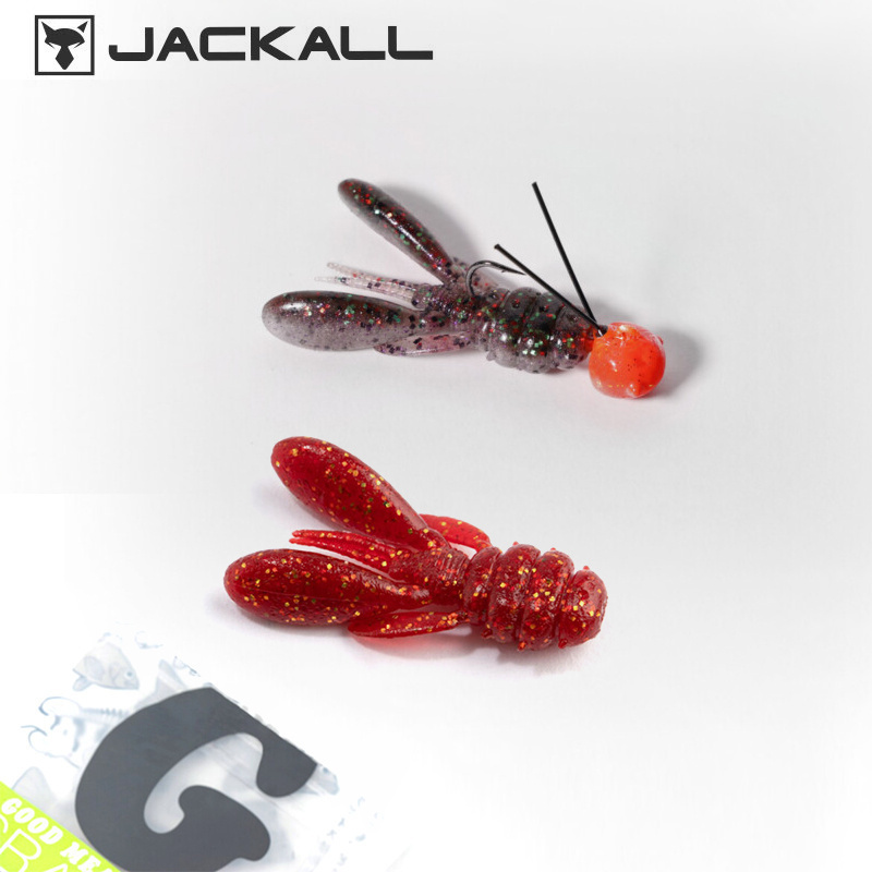 jackall虾形路亚饵软饵清仓特价