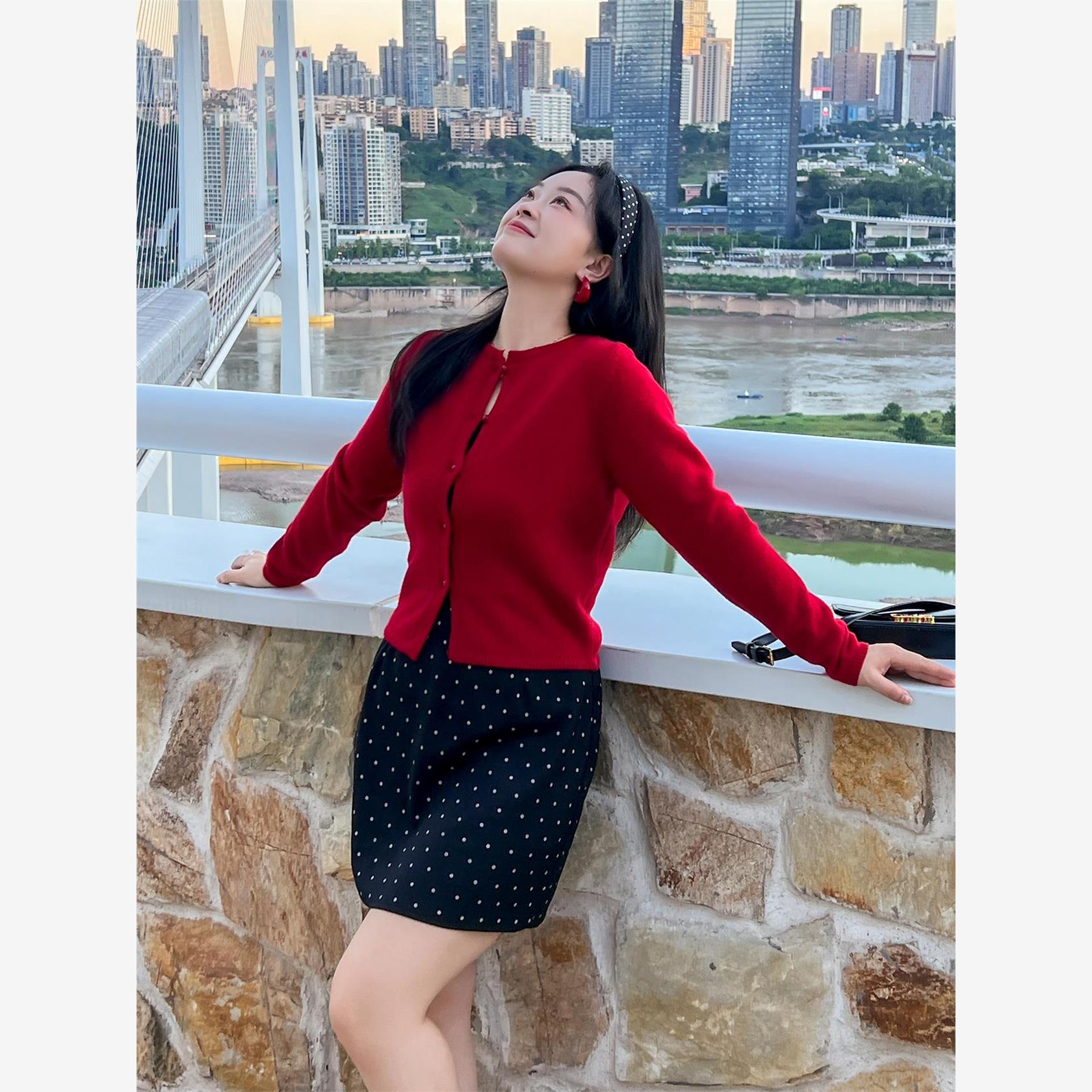 大码百分百女装秋季微胖m