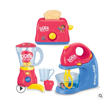 群丰水果搅拌机榨汁机过家家儿童女仿真厨房玩具果汁机生日礼物