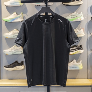 健身系列排湿速干运动T恤ATSV395 新款 李宁短袖 T恤男子2025秋季