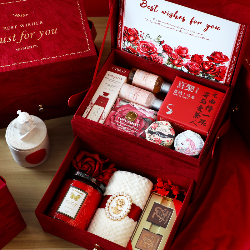 高档伴手礼女伴娘婚礼结婚回礼小众实用闺蜜生日员工美业年会礼品