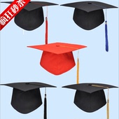 高档成人礼帽博士帽学士帽学位帽品质厂家批发男女成人礼专用帽子