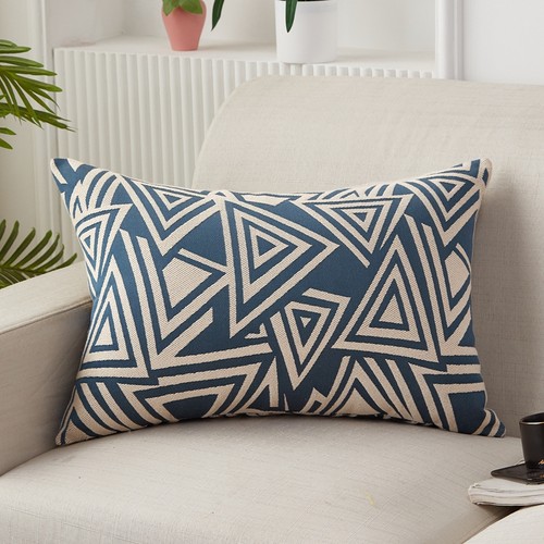 沙发靠枕北欧ins客厅办公室腰枕酒店床上大靠垫可拆洗抱枕套定做