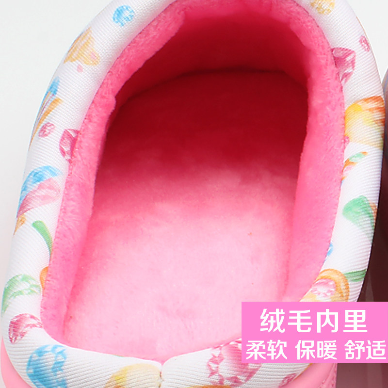 Chaussons enfants en autre HELLO KITTY pour hiver - semelle autre - Ref 1010793 Image 4