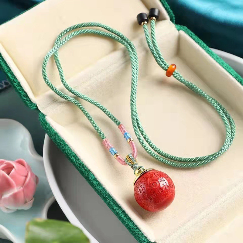 原矿朱砂吊坠帝王砂紫金砂百福珠挂坠可打开内放朱砂粉手工吊坠绳,珠宝/钻石/翡翠,颈饰,淘宝优惠券,粉丝福利购,淘宝优惠卷