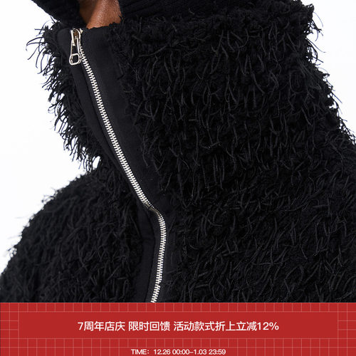 AW22特殊“碎布”厚实夹克
