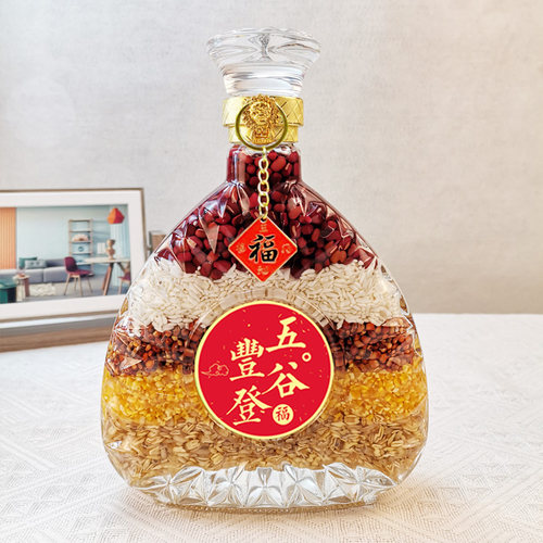 五谷丰登酒柜摆件礼物礼品
